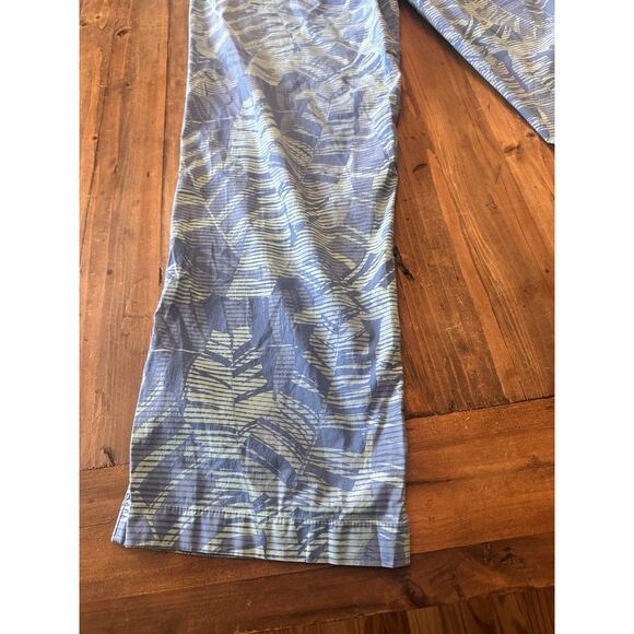 Vineyard Vines Lounge Pants Men's Bayside Blue Camo Size Large Palm Tropical - Picture 7 of 13